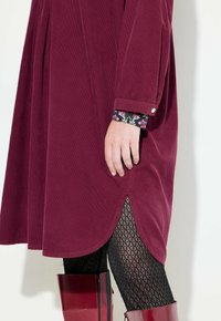 Ulla Popken Košilové šaty - wine red