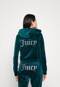 Juicy Couture MADISON - Felpa con zip - rain forest
