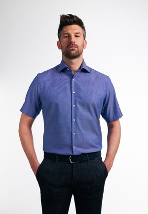 MODERN FIT - Shirt - dunkelblau weiß