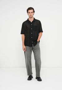 AllSaints SYLVAN SHIRT - Vapaa-ajan kauluspaita - jet black