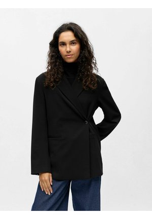 Halflange jas - black