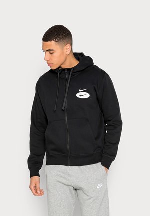 HOODIE - Felpa con zip - black