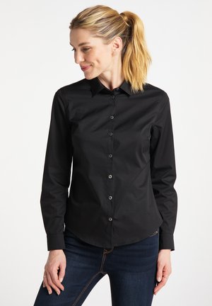 usha, USHA FENIA - Button-down blouse - schwarz