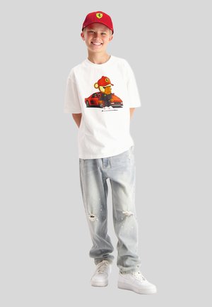 FEBBARI  - T-shirt imprimé - off white