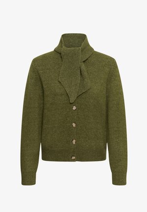 Part Two, CHANIEPW CARDIGAN - Gilet - green melange