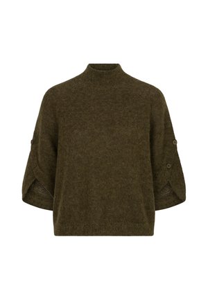 Dante6, DANTE6-MAHANI CAPE SWEATER - Trui - green