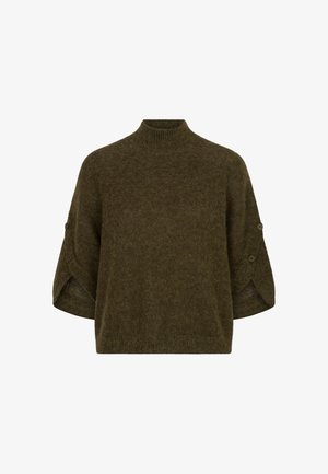 Dante6, DANTE6-MAHANI CAPE SWEATER - Trui - green