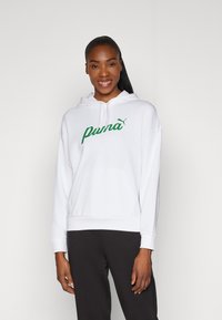 Puma - BLOSSOM SCRIPT HOODIE  - Sweatshirt - white Miniatyrbilde 1