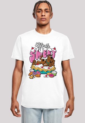SCOOBY DOO LIFE IS SWEET - Print T-shirt - white