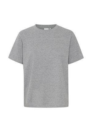 IHPALMER LOOSE SS - Pamata T-krekls - grey melange