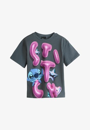 Next DISNEY STITCH LICENSE - Nyomott mintás póló - charcoal grey