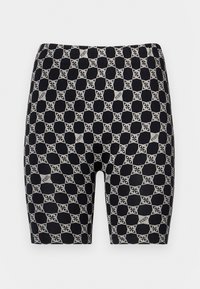 AETHER MONOGRAM PARACHUTE PANTS  - Hlače - black