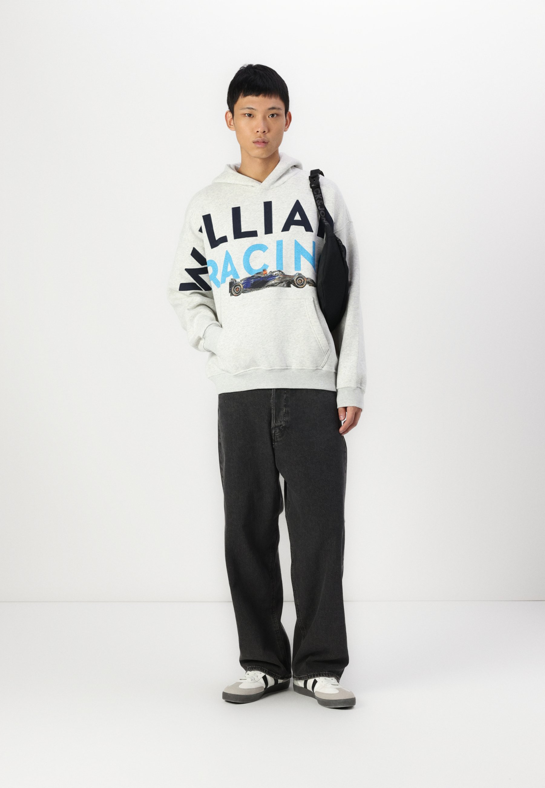 Abercrombie & Fitch Williams Racing Graphic Popover Hoodie