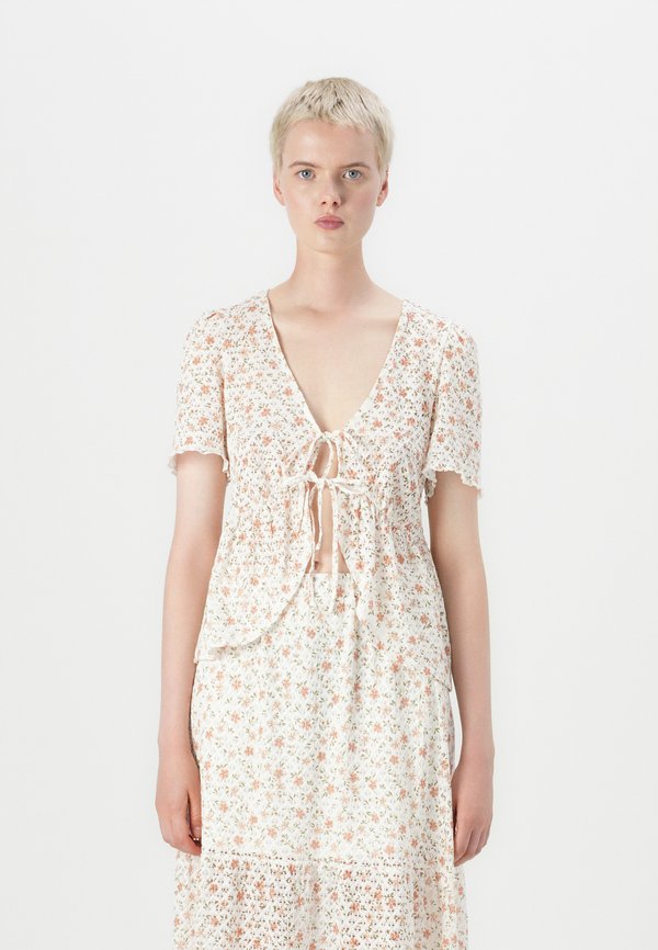 OBJGIGI - Blouse - cloud dancer