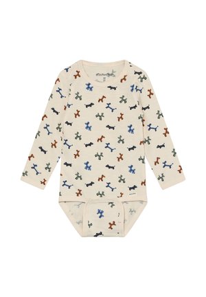 LONG SLEEVE ALL OVER PRINT - Body - white swan