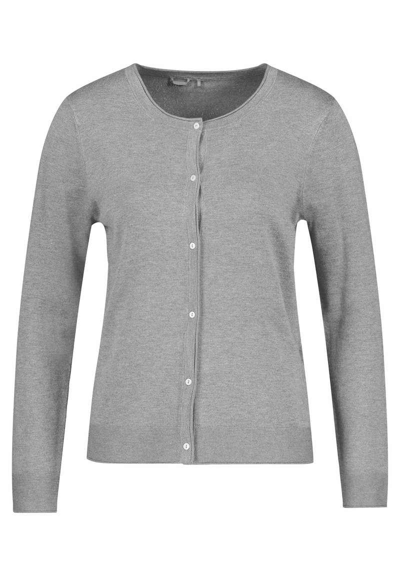 Damen Strickjacken | Gerry Weber Strickjacke grey melange/grau-meliert - LF62345 Damen Strickjacken | Gerry Weber Strickjacke grey melange/grau-meliert - LF62345