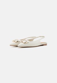 ALDO BUDAPEST - Sarokpántos balerina cipők - white