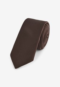 Next Stropdas - chocolate brown