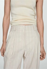Mango Kalhoty - beige