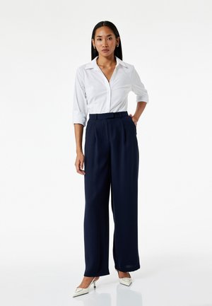 PALAZZO - Trousers - dark blue