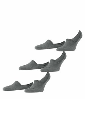 FAMILY INVISIBLE 3-PACK - Socquettes - light greymel