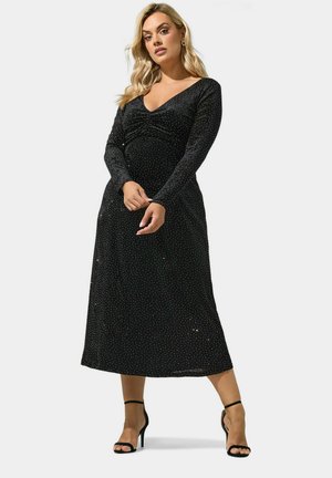 Yours Clothing, PLUS SIZE MAXI DRESSES - Robe de soirée - black