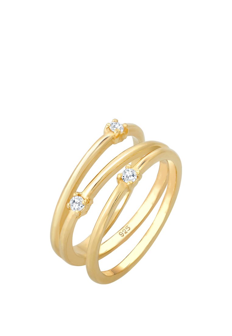 Elli CLASSIC DESIGN - Ringe - gold coloured/guldfarvet - Zalando.dk