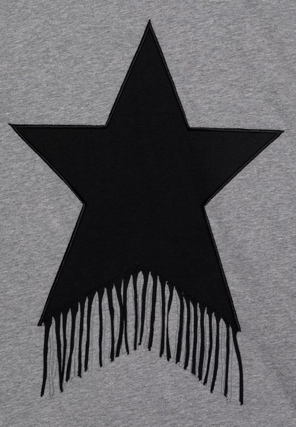 Print T-shirt - grigio medio melange4