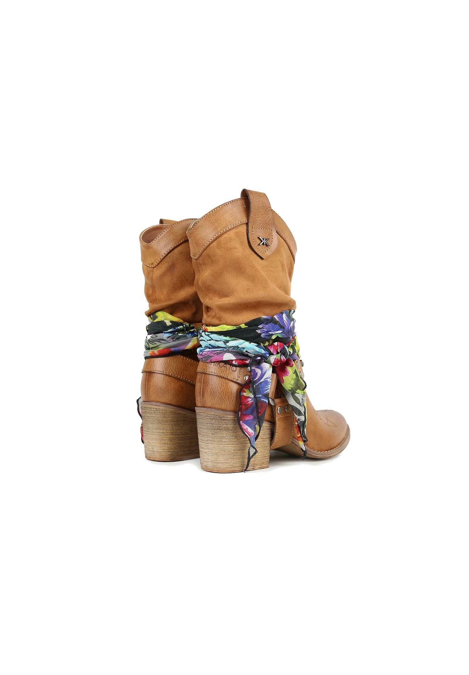 Chika10 Botines de tacón - marron/marrón - Zalando.es