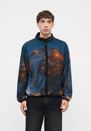 HUF, FLUSHING POLAR JACKET UNISEX - Sweater met rits - multi-coloured