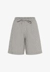 STRIPED - Shorts - midnight white stripe