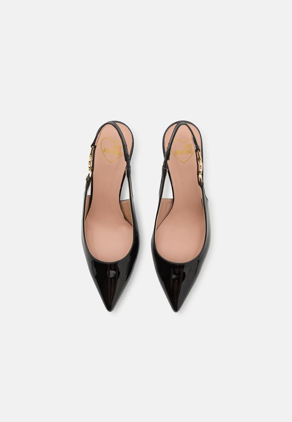 CHAIN STRAP - Classic heels - nero3