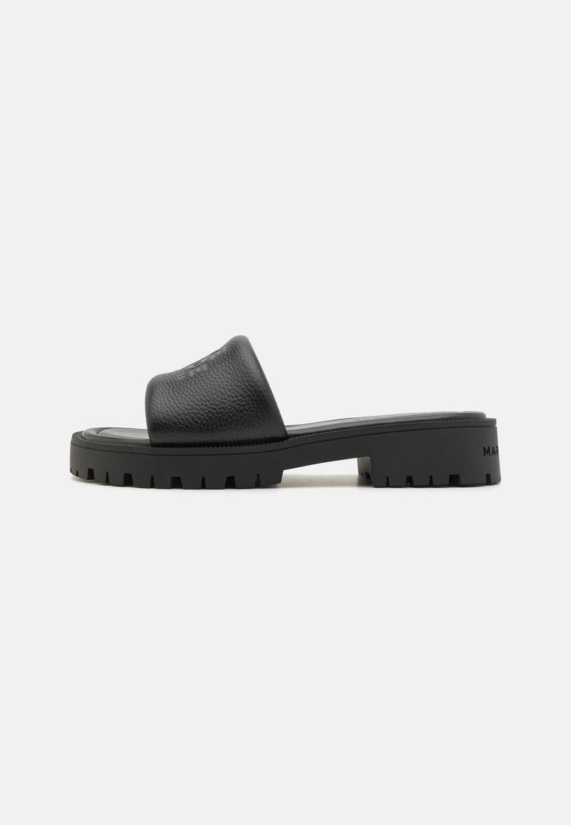 MARC JACOBS THE SLIDE - Slip-on sandaler - black