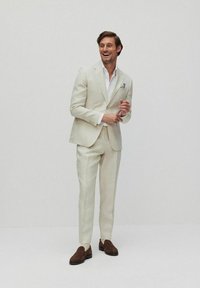 Bläck NINO - Pantalon - beige melange