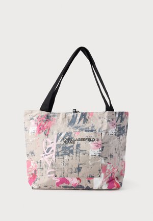 REVERSIBLE SHOPPER UNISEX - Shopping bags - black/unif grey