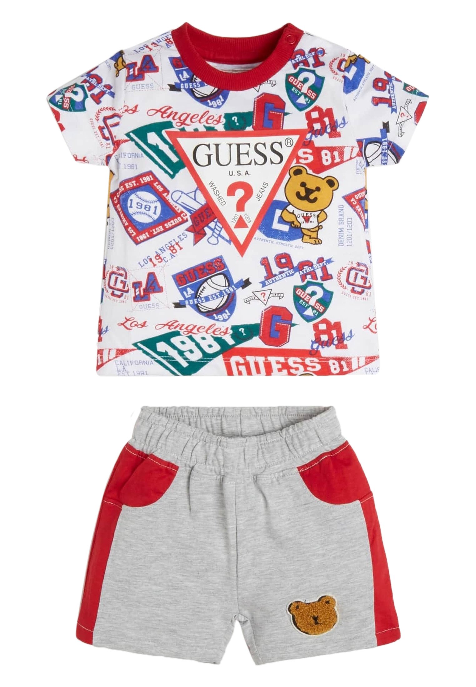 guess est 1981 shorts