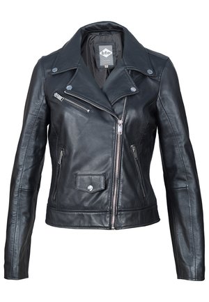 Leather jacket - black