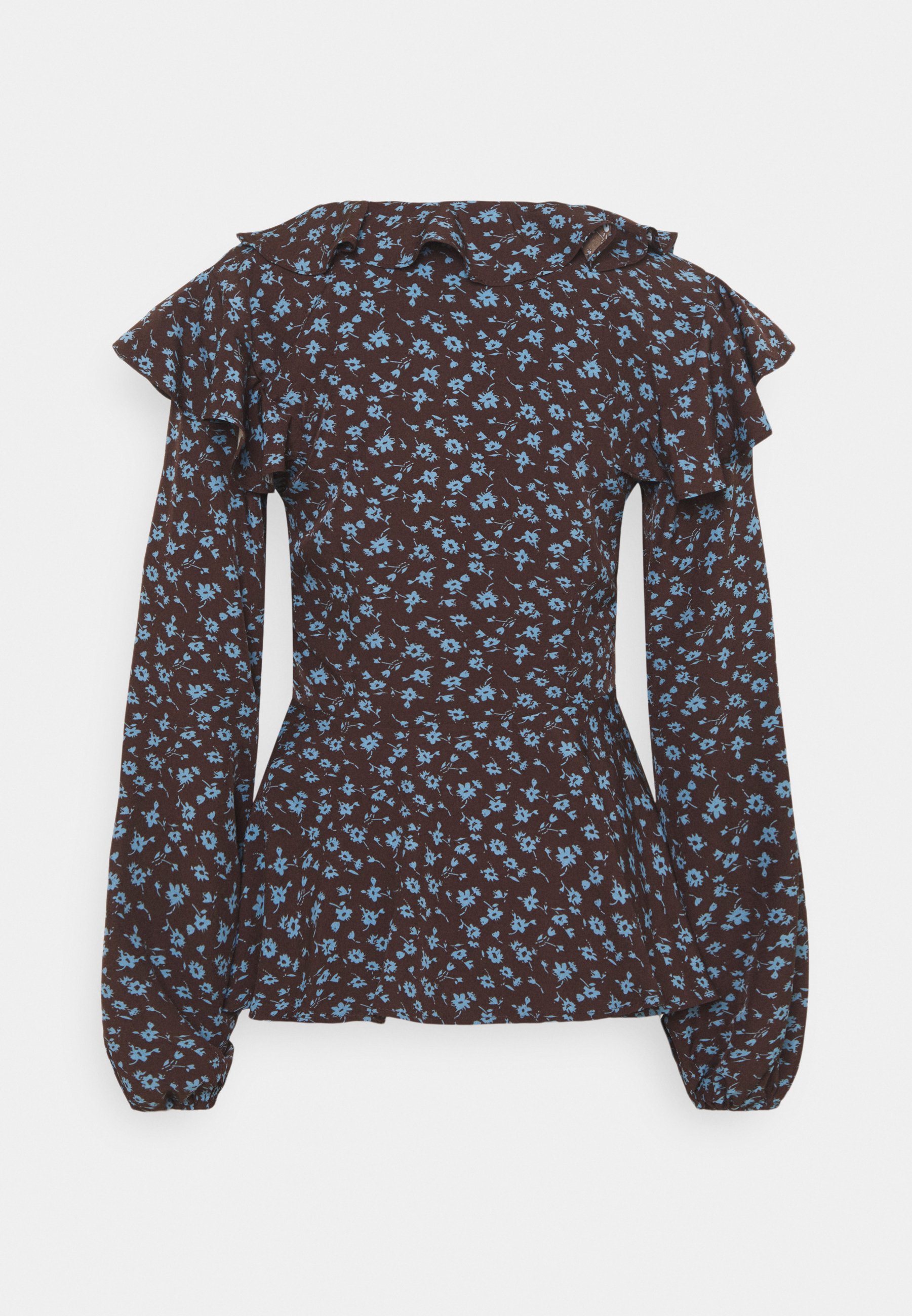 Women FLORAL FRILL DETAIL - Blouse Women FLORAL FRILL DETAIL - Blouse