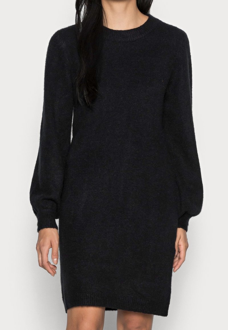 Object Petite Robe pull - black