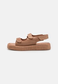 BLAISE TWO BAND PLATFORM - Sandalias - brown