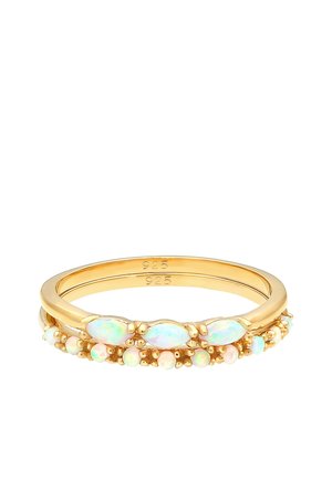 SET - Ringe - gold-coloured
