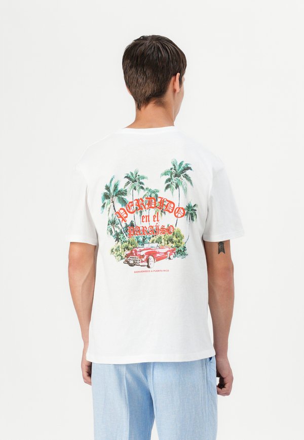 JORPUE CREW NECK - Print T-shirt