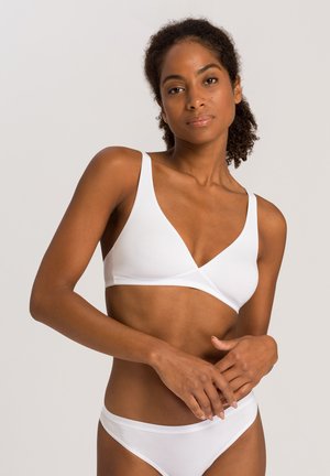 SENSATION - Triangle bra - white