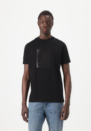 CREW NECK - Print T-shirt - black
