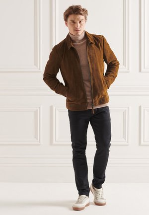 STUDIOS COACH - Leather jacket - camel