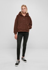 Karl Kani Hoodie - dark brown