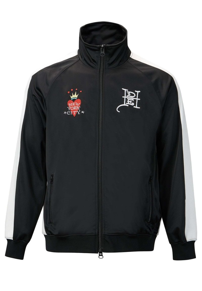 Ed Hardy Sweater met rits zwart