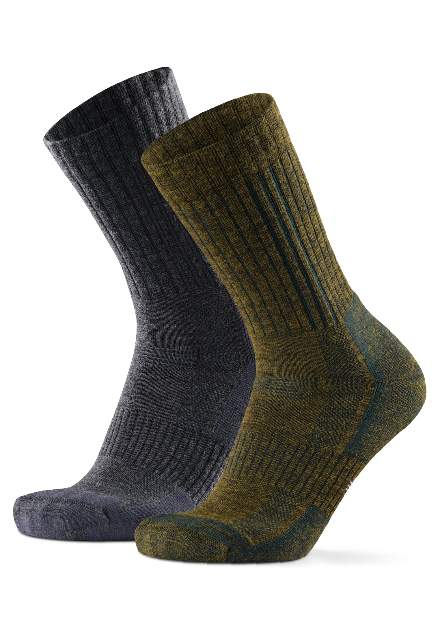 Lot De 2 Paires Chaussettes De Contention Danish Endurance Ultra, Noires, Taille 9-12, Homme