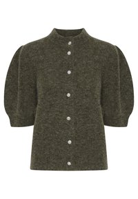 PULZ PZASTRID - Cardigan - grape leaf melange