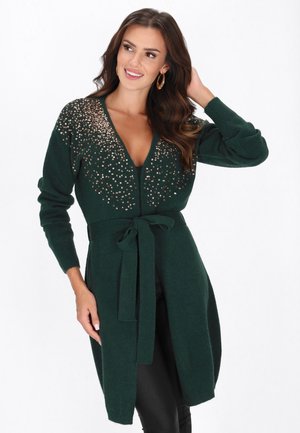 Chaqueta de punto - emerald green